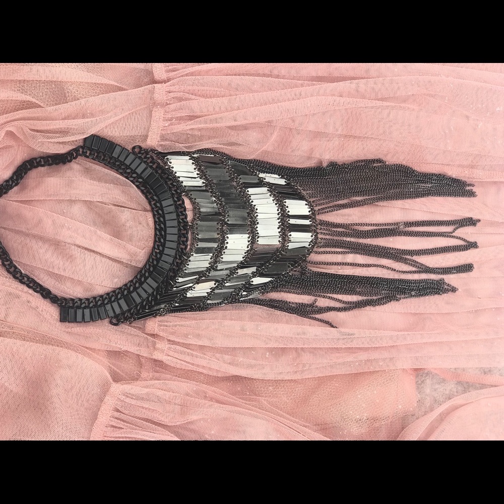 Fringe Chain Necklace